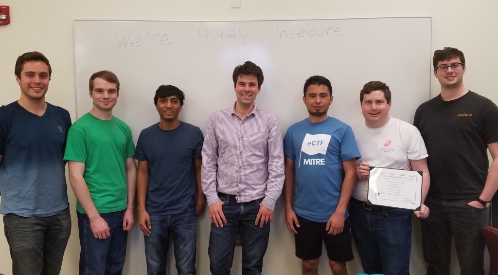 WPI team wins MITRE cybersecurity competition